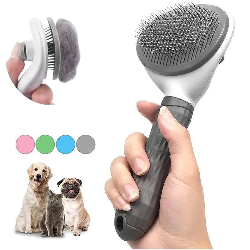 PawNest™ Self-Cleaning Brush for Cats & Dogs