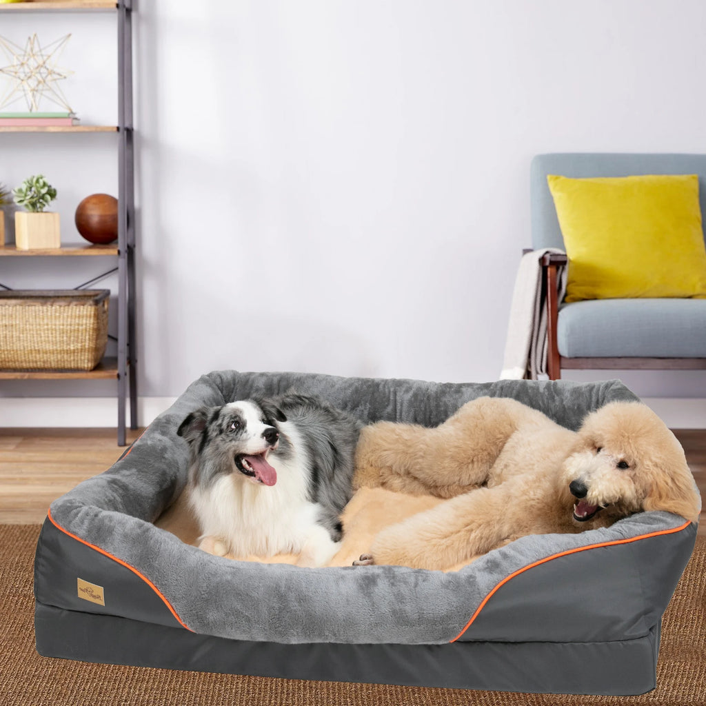 PawNest™ Cozy Orthopedic Dog Bed – Soft, Washable & Anti-Allergy