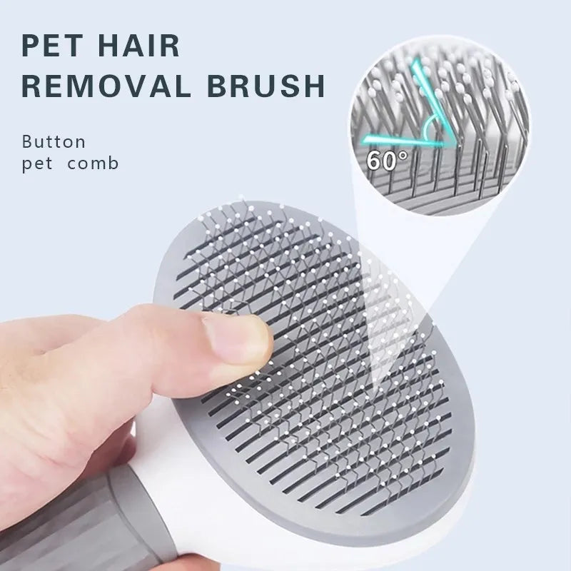 PawNest™ Self-Cleaning Brush for Cats & Dogs