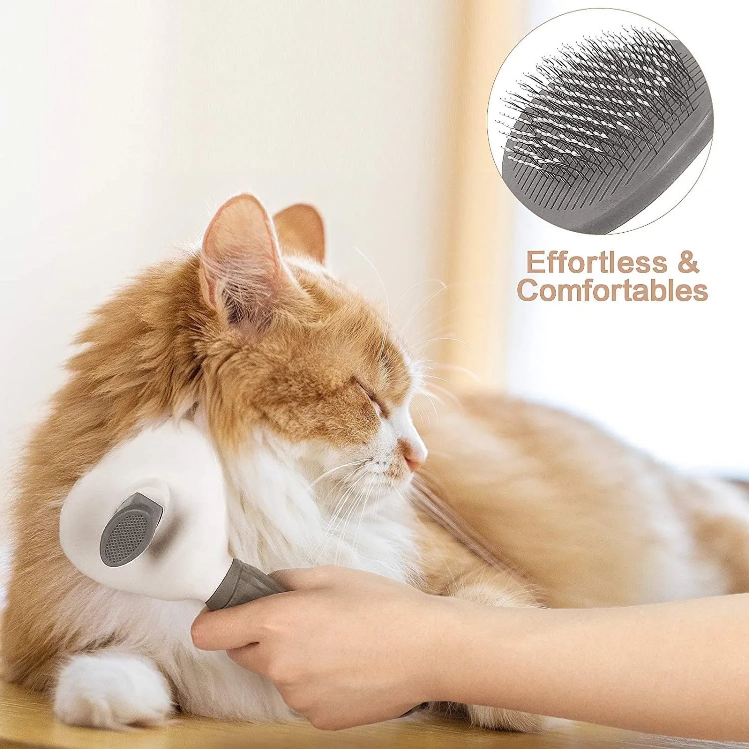 PawNest™ Self-Cleaning Brush for Cats & Dogs