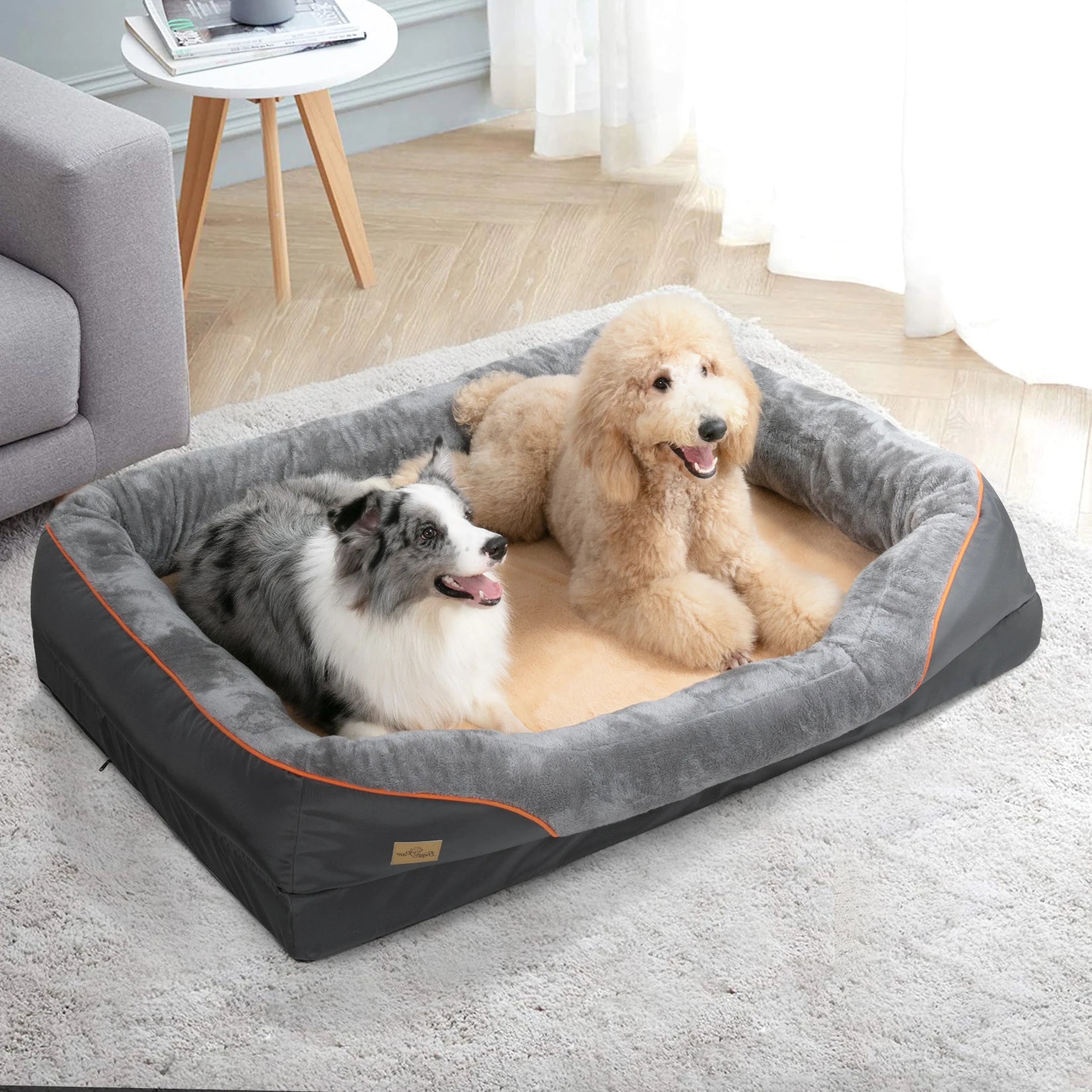 PawNest™ Cozy Orthopedic Dog Bed – Soft, Washable & Anti-Allergy