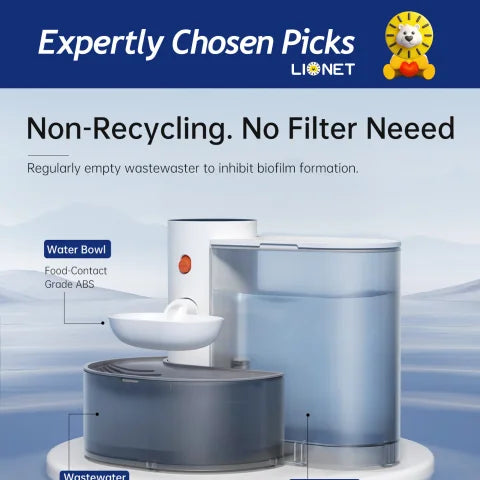 PawNest™ 3000ml Automatic Pet Water Fountain – Ultra-Quiet Cat & Dog Dispenser