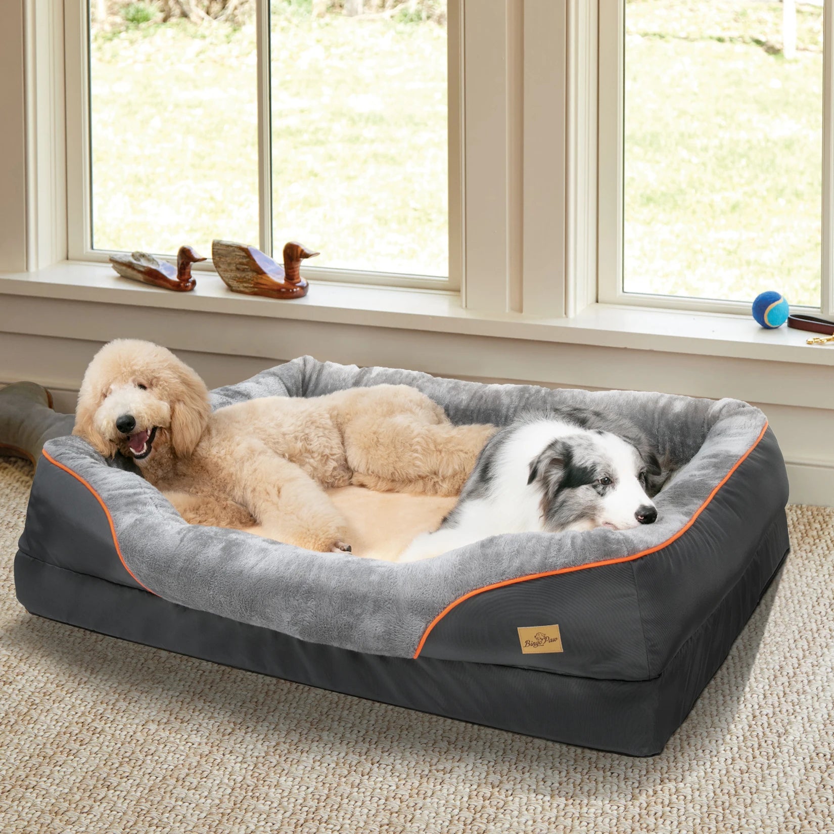 PawNest™ Cozy Orthopedic Dog Bed – Soft, Washable & Anti-Allergy