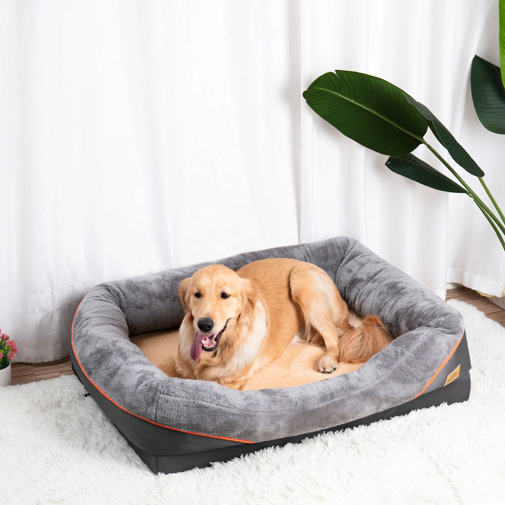 PawNest™ Cozy Orthopedic Dog Bed – Soft, Washable & Anti-Allergy